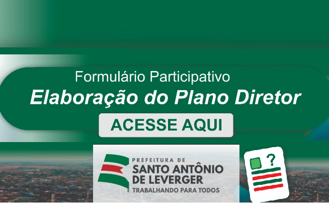 Formulário Participativo para Elaboração do Plano Diretor Municipal
