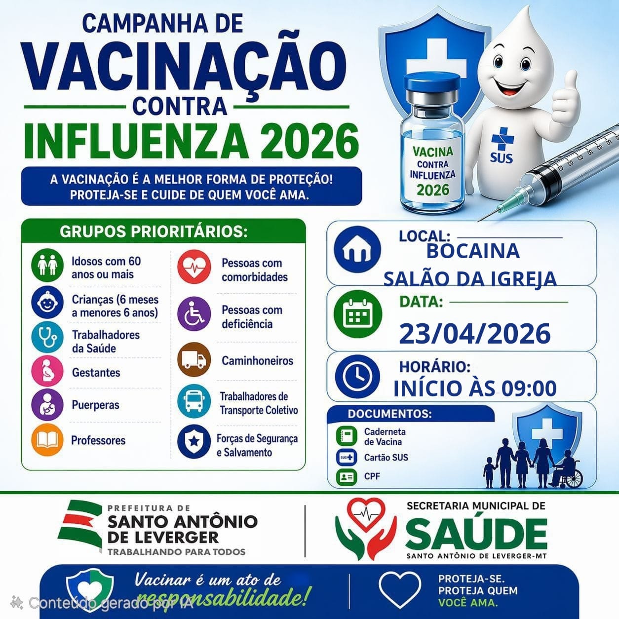 Vacinação Bocaina