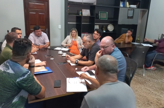 Prefeitura de Leverger, Lotufo e técnicos da SINFRA traçam ações para início das obras da orla